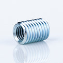 Gewindeeinsatz/Gewindeadapter M6 Innengewinde (IG) auf M8 Außengewinde (AG), 12mm Länge, Stahl verzinkt – Best.-Nr. 9000.8. Robuster Gewindeadapter für präzise Verbindungen bei Reparaturen, Umbauten und Maschinenbau. Der verzinkte Stahl bietet hervorragenden Schutz vor Korrosion und sorgt für eine lange Lebensdauer. Ideal für den Einsatz in Werkstätten, beim Heimwerken oder für industrielle Anwendungen. Lieferung im praktischen Set mit 2 Stück – für zuverlässige und stabile Umwandlungen von M6 auf M8 Gewind