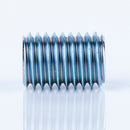 Gewindeeinsatz/Gewindeadapter M5 Innengewinde (IG) auf M7 Außengewinde (AG), 10mm Länge, Stahl verzinkt – Best.-Nr. 9000.12. Ideal für präzise und stabile Verbindungen bei Reparaturen und Umbauten. Der verzinkte Stahl sorgt für hohe Korrosionsbeständigkeit und eine lange Lebensdauer. Perfekt für den Einsatz im Maschinenbau, bei Heimwerkerprojekten und in der Automobilindustrie. Lieferung im praktischen Set mit 2 Stück – für eine zuverlässige Umwandlung von M5 auf M7 Gewinde.