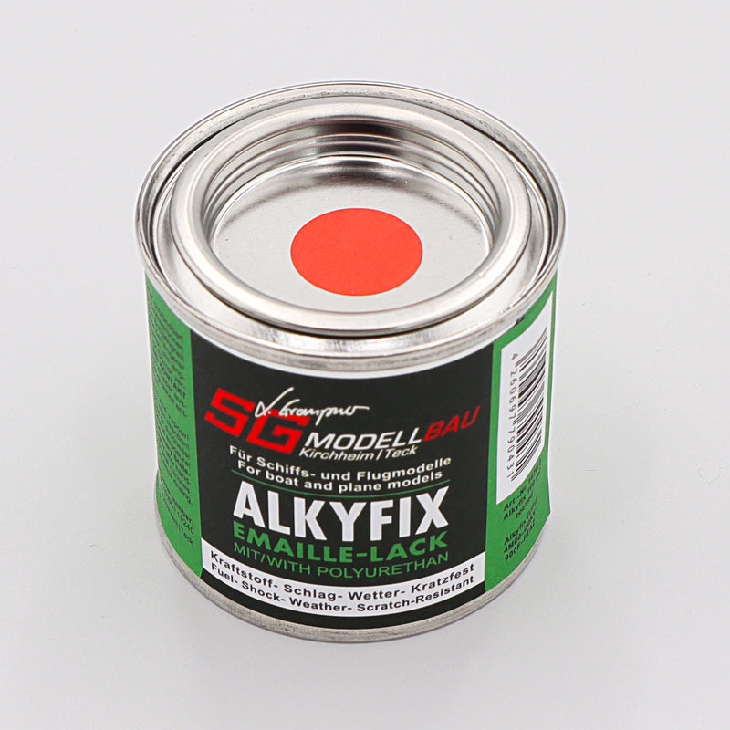 ALKYFIX enamel paint, high-gloss red, fuel-resistant 100ml Order no. 1470.2