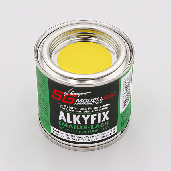 ALKYFIX-Emaillelack gelb hochglänzend, kraftstoffbeständig 100ml Best.-Nr. 1470.4
