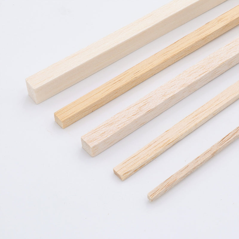 Balsa Vierkantleisten 3x10mm, Länge: 1.000mm,  VE 1 Stck., Best.-Nr. 661.3x10 Graupner Modellbau