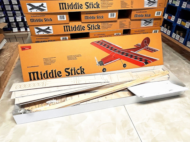 MIDDLE STICK RC Motorflugmodell Schnellbaukasten Best.-Nr. 4631 Graupner Modellbau