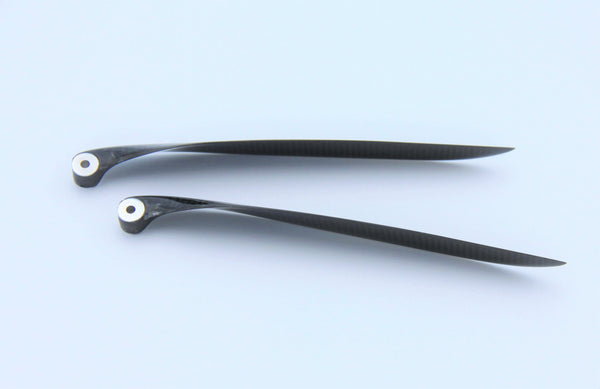 Carbon Folding Prop replacement propeller blades 30x18 cm / 12x7 inches, order no. 1344.30.18