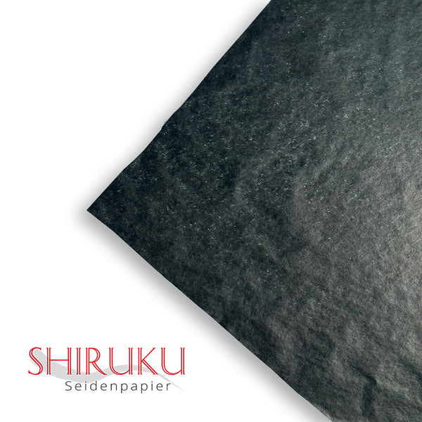 SHIRUKU hochwertiges Seidenpapier 50x76cm schwarz (2 Stk.) Best.-Nr.530.16 Graupner Modellbau